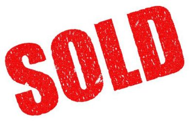 Sold sign
